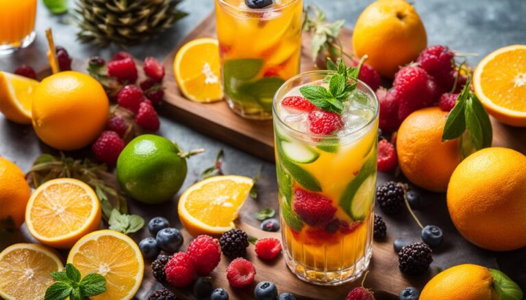 Bebidas de Verão com Óleos Essenciais