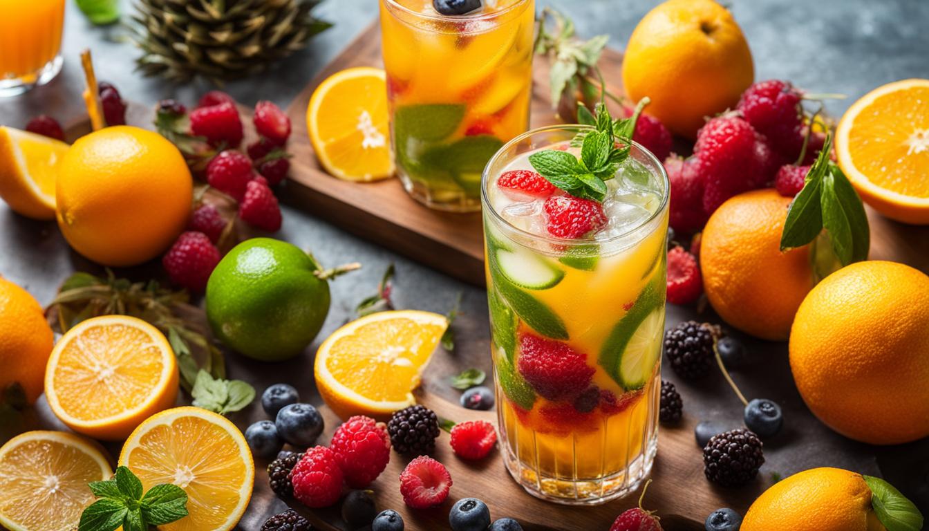 Bebidas de Verão com Óleos Essenciais