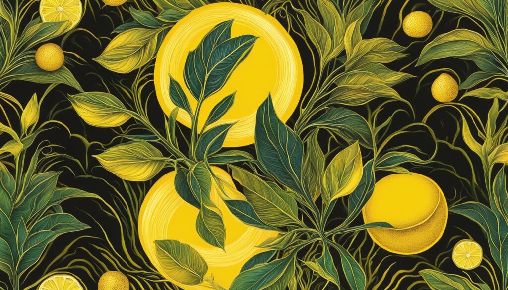 Óleo de Limão e Óleo de Gengibre