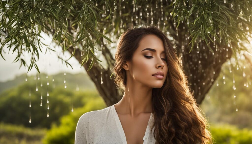 Óleo de Melaleuca para cabelo