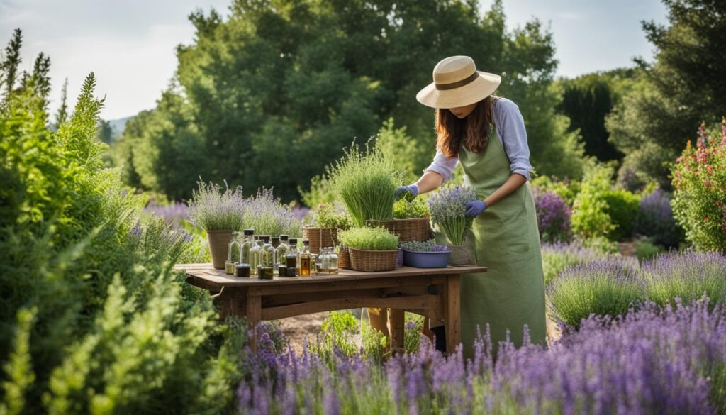 Produção sustentável de óleos essenciais