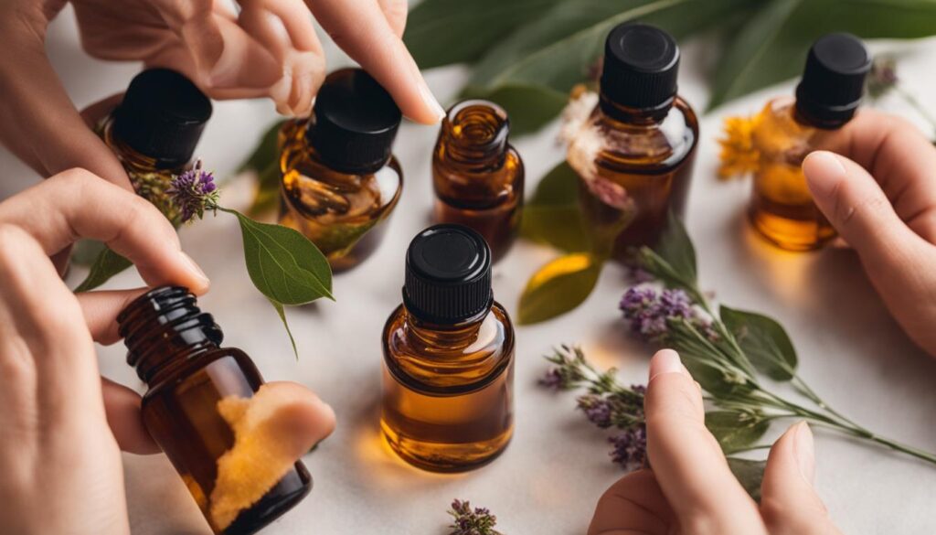 aromaterapia para tratar hematomas