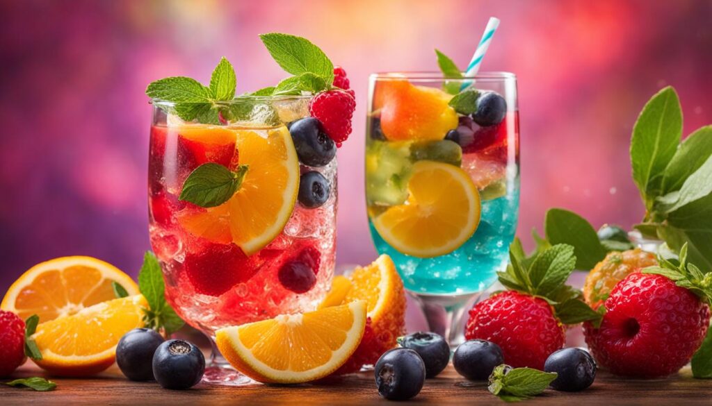 como usar óleos essenciais em bebidas