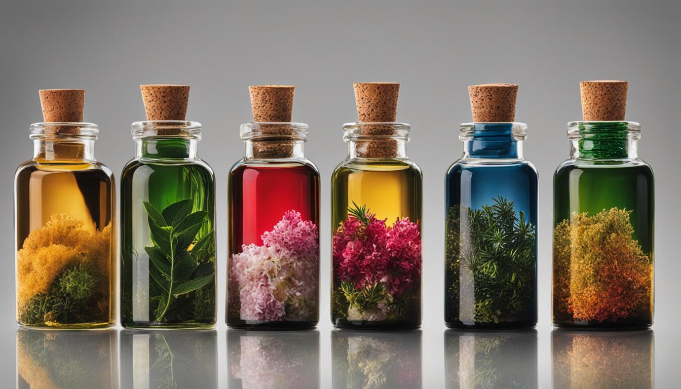 extração de óleos essenciais