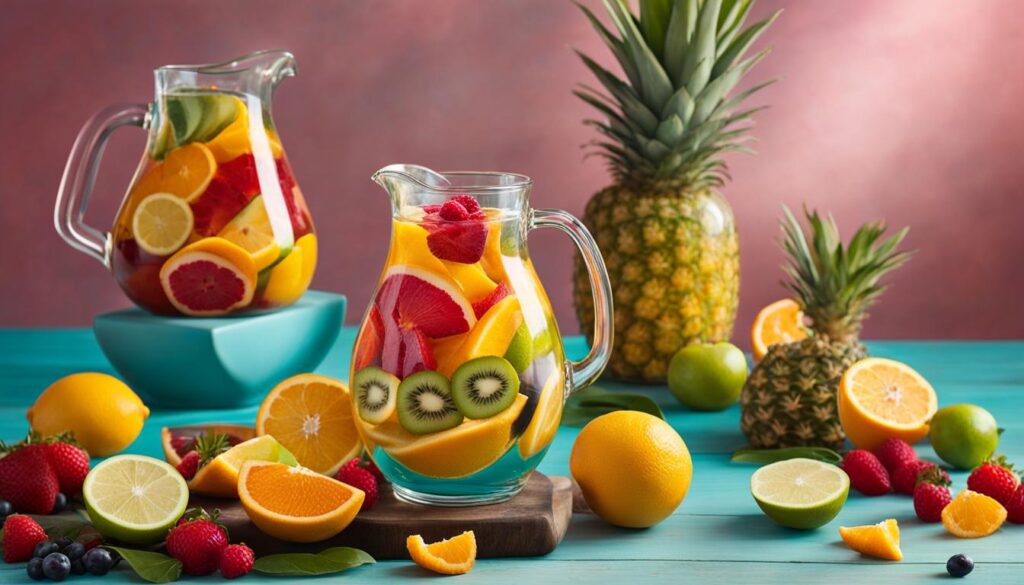 harmonização de óleos essenciais e frutas em bebidas de verão