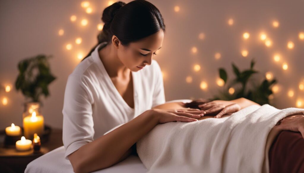 massagem aromática para resfriado