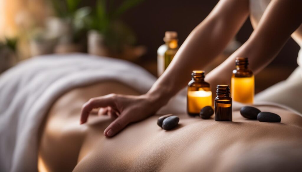 massagem terapêutica para hematomas