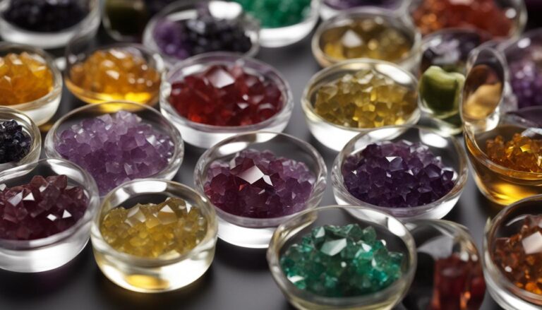 óleos essenciais e cristais