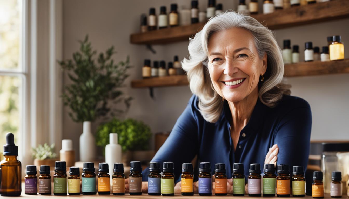 óleos essenciais rejuvenescedores