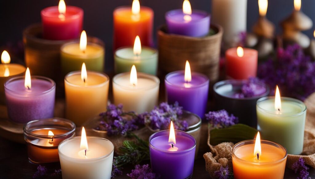 velas aromáticas